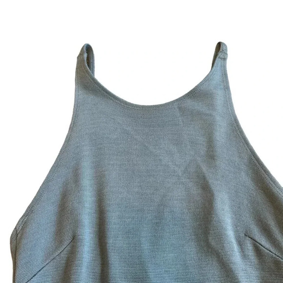 Lulus Blue Spaghetti Strap Bodycon Dress Stretch Low Back Size Medium Women's - Picture 2 of 11